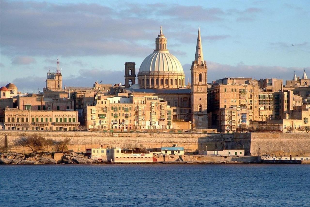 Superlative Apartment With Valletta And Harbour Views スリーマ エクステリア 写真