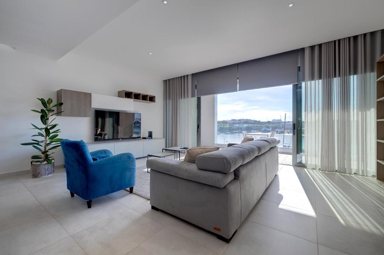 Superlative Apartment With Valletta And Harbour Views スリーマ エクステリア 写真