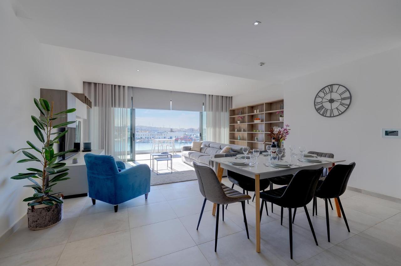 Superlative Apartment With Valletta And Harbour Views スリーマ エクステリア 写真