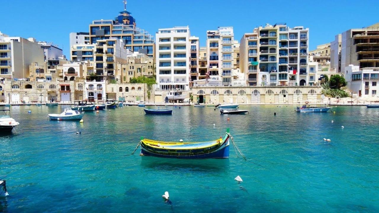 Superlative Apartment With Valletta And Harbour Views スリーマ エクステリア 写真