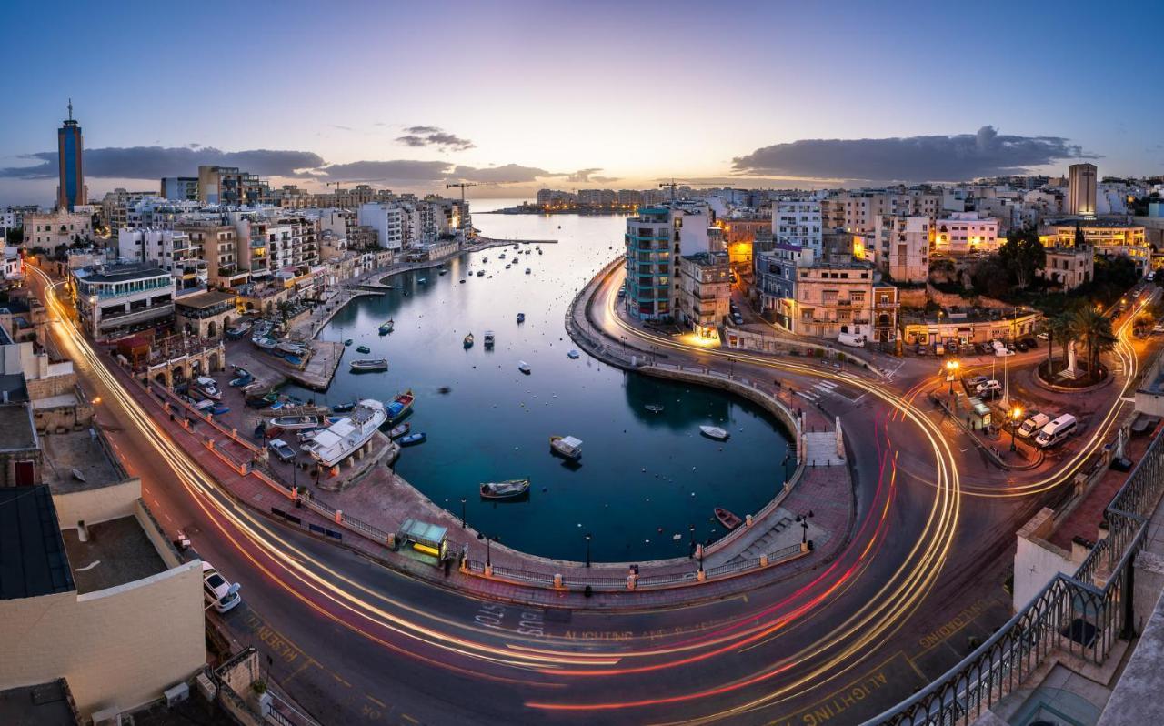 Superlative Apartment With Valletta And Harbour Views スリーマ エクステリア 写真